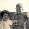 Dennis Foley and his cousin who was taken away, Chester Hill North 1959